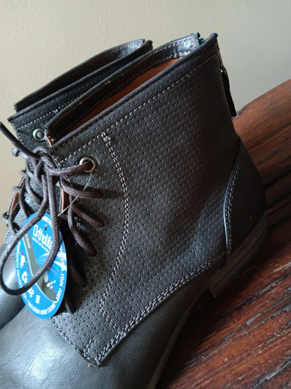 NWT XP Dry Goods Men’s Ankle Chukka Boots – Size US 8 / EU 41.5 – Dark Grey